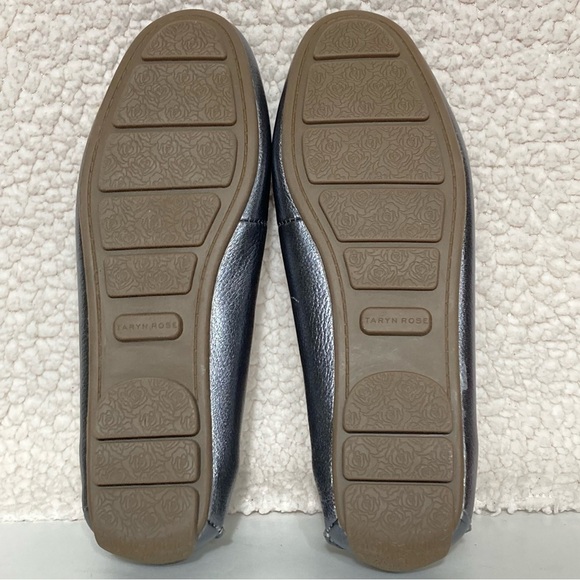 Taryn Rose Womens Karen Leather Metallic Slip On Casual Driving Shoes SZ US 8.5B - Picture 8 of 11